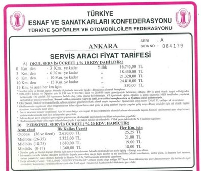 Ankara'da okul servis ücretlerine yüzde 40 zam geldi - Resim : 1