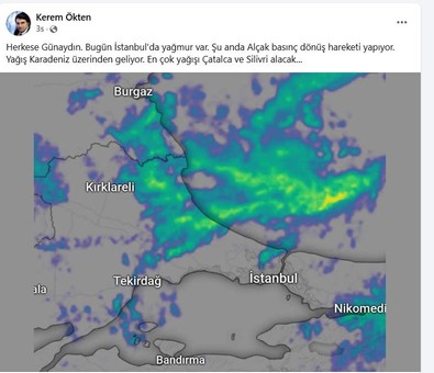 İstanbul'da Çatalca, Silivri, Büyükçekmece, Avcılar, Bahçelievler, Beylikdüzü tek tek uyarıldı. Karadeniz'den geliyor - Resim : 1