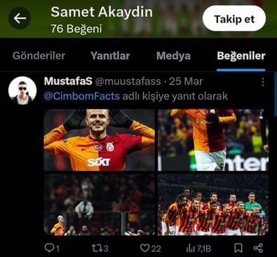 Fenerbahçeli Samet Akaydın’dan olay beğeni! Taraftarlar görünce çılgına döndü! Sosyal medya yıkıldı! - Resim : 2