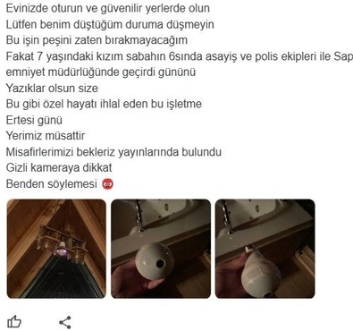 Sapanca'da bungalovda ampulden kamera çıkmıştı! Uzman isim uyardı: Bu şekilde tespit edebilirsiniz! - Resim : 1