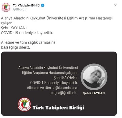 2 sağlık çalışanı daha koronaya yenik düştü - Resim : 1