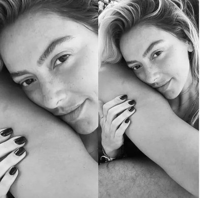 Hadise sevgilisi Mehmet Dinçerler'in kollarında böyle poz verdi! - Resim : 1