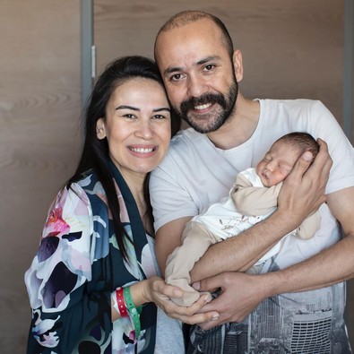 Çukur'un Şahram'ı Sarp Akkaya oğlu Kaan'la ilk pozlarını paylaştı! - Resim : 2