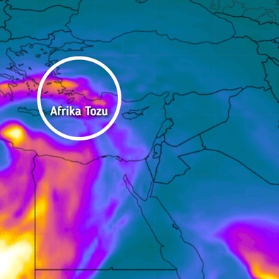 Hesapta olmayan bir şey var. Bir anda koptu Türkiye’ye geliyor. Ege ve Akdeniz'e de uğrayacak - Resim : 1