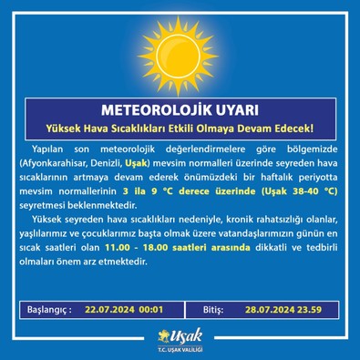 Uşak, Afyonkarahisar ve Denizli bu uyarı sizin için! Valilik resmen açıkladı... Aniden yükselişe geçecek - Resim : 1