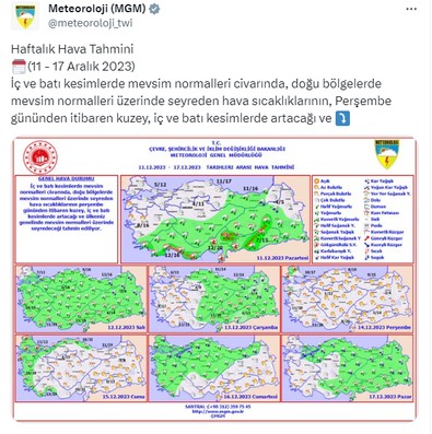Türkiye pazartesi böyle kalkacak, yetmeyecek Perşembe vites artırıp iyice cozutacak. Sonrası daha ürkütücü - Resim : 1