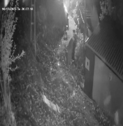 Türkiye'nin korkulu rüyası yine başrolde. Köy merkezine inip yiyecek aradı. Köylüler buldukları ilginç yöntem ile onları kaçırmayı başardı - Resim : 1