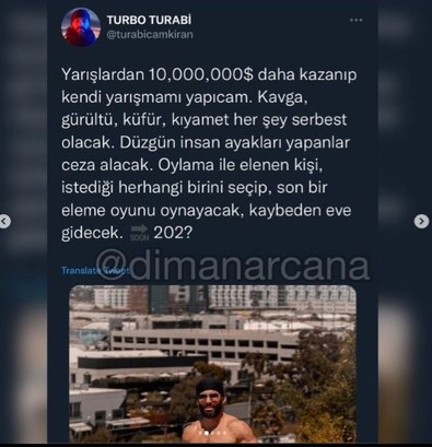 Turbo Turabi’den Acun Ilıcalı’ya rest, Bu çıkış büyük kavga çıkarır! Acun'a rakip mi oluyor? - Resim : 1