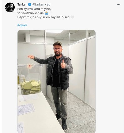 Tarkan ikinci tur için oyunu kullanıp mesajını verdi - Resim : 1