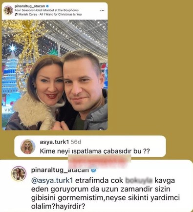 Pınar Altuğ kocasıyla pozunu paylaştı! Gelen yoruma ağzını bozdu! - Resim : 1