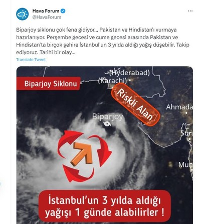 Dünya tarihi bir olay yaşayacak... Türkiye'ye de elbet bugün yarın sıçrayacak. İki ülkeye acil uyarı, İstanbul'un 3 yılda gördüğü tek günde olacak - Resim : 1