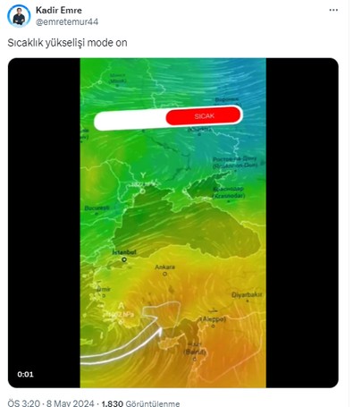 Türkiye, yeşilden sarıya, sarıdan turuncu ve kırmızıya doğru dönecek. Geri sayım başladı. 1,2,3,4,5,6 gün kaldı - Resim : 1
