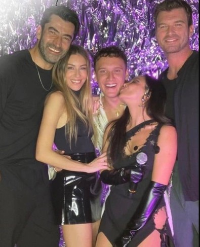 Günlerdir bu ihanet iddiası konuşuluyor: Kenan İmirzalıoğlu ile Sinem Kobal partide çıktı - Resim : 1