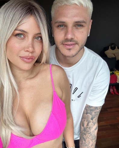 Icardi'nin eşi Wanda Nara'dan olay paylaşım! Banyodan çırılçıplak video paylaştı! Görenler şaştı kaldı - Resim : 1