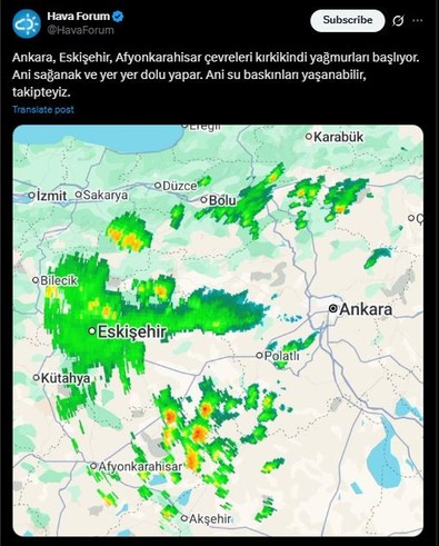 Ankara, Eskişehir, Afyonkarahisar'da başlıyor! Pazar günü daha da coşacak - Resim : 1