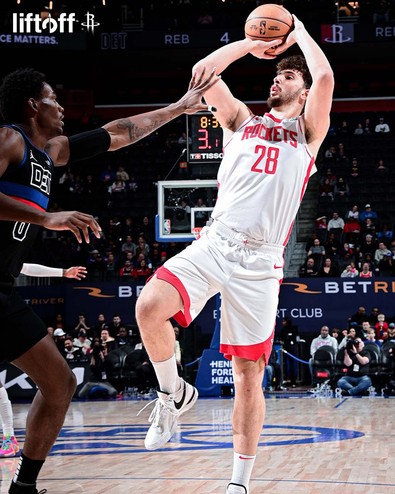 Alperen Şengün’den 29 sayılık resital! Houston Rockets, Detroit’i 12 sayı geriden gelip devirdi - Resim : 1