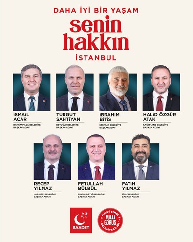 Saadet Partisi İstanbul adaylarını açıkladı! - Resim : 1