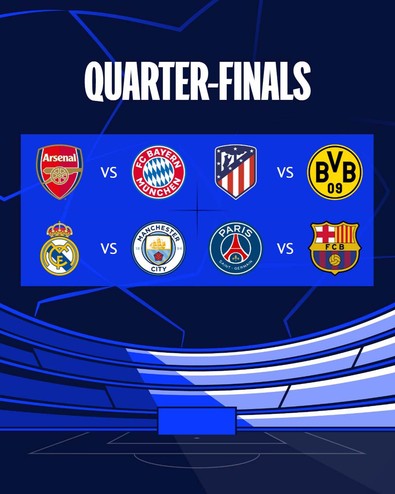 Kuralar çekildi! Şampiyonlar Ligi’nde çeyrek ve yarı final eşleşmeleri belli oldu! Futbolseverler adrenaline doyacak - Resim : 1