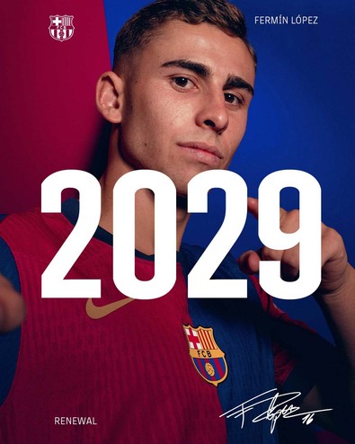Barcelona geleceğini garantiye aldı! Fermin Lopez’in sözleşmesini uzattı - Resim : 2
