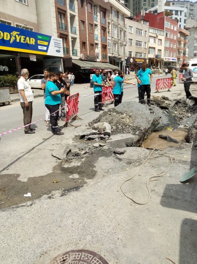 Son dakika! Şişli'de doğalgaz patlaması - Resim : 1