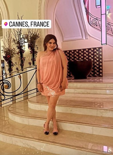 Kızılcık Şerbeti ekibinden Cannes çıkarması! Feyza Civelik’in kombini olay oldu - Resim : 2