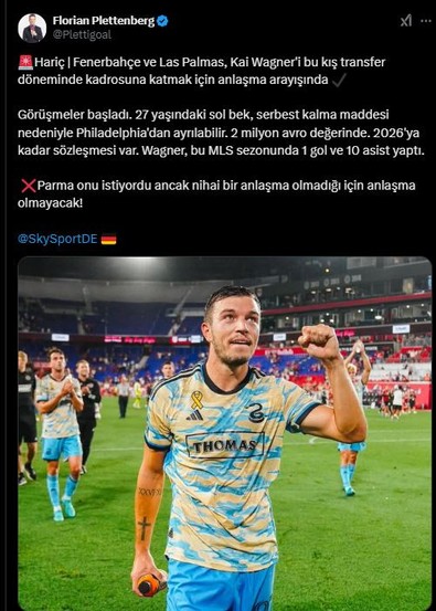 Fenerbahçe Oosterwolde'nin yerine sol bekini ABD'den buldu! 5 milyon euro değeri var, Alman muhabir yazdı - Resim : 1