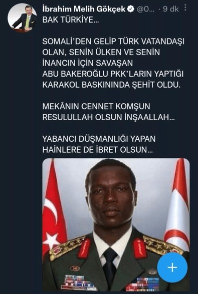 Melih Gökçek'ten tarihi bir gaf daha! Eski Beşiktaşlı yıldız futbolcuyu Türk yapıp şehit olduğunu duyurdu - Resim : 1