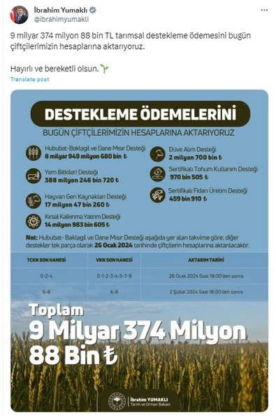 T.C. kimlik numarasının son hanesi 6-8 olanlar dikkat! Vergi kimlik numarası son hanesi 6-8 olanlar da dikkat! Sizin hesaplara o tarihte geçecek - Resim : 1