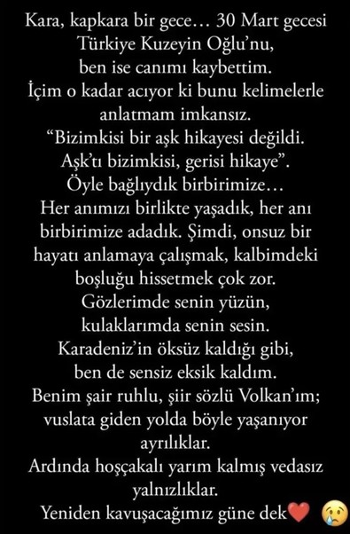 Volkan Konak'ın 35 yıllık eşinden duygu dolu mesaj: "Bunu bana nasıl yaptın Volkan" - Resim : 1