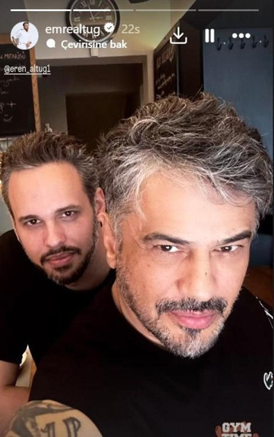 Emre Altuğ yeğeniyle fotoğraf paylaştı, benzerliklerini görenler şoke oldu - Resim : 2