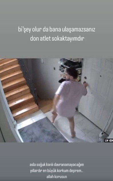 Ünlü rapçi Sefo'nun deprem anındaki görüntüleri gündem oldu! "Don atlet sokaktayım" diyerek paylaştı - Resim : 2