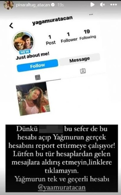 Pınar Altuğ ve eşi Yağmur Atacan adeta isyan etti! "Hesaplarınızı kaptırmayın" - Resim : 1