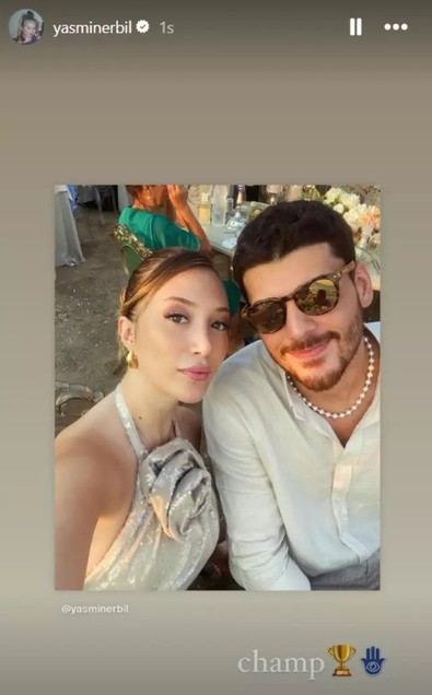 Mehmet Ali Erbil 'Hırsız damat istemem' demişti: Yasmin Erbil, sevgilisiyle poz verdi! - Resim : 1