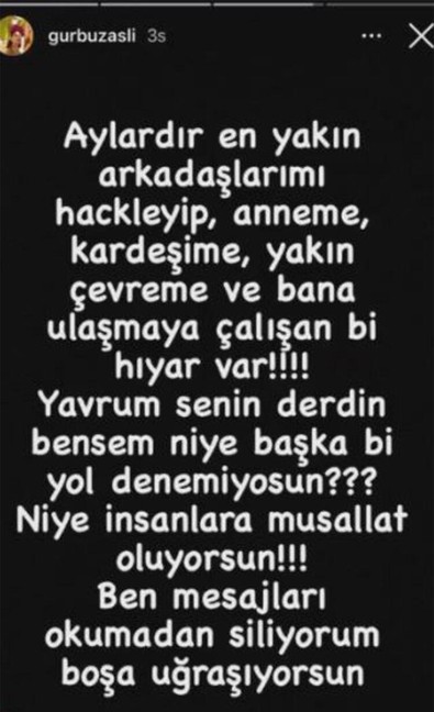 Oyuncu Aslıhan Gürbüz'ün taciz isyanı! İşte zehir zemberek sözler - Resim : 3