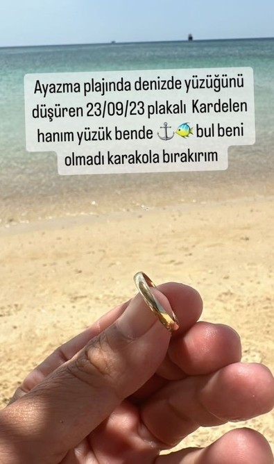 Ata Demirer yüzüğünü kaybeden kadına seslendi! "Bul beni" - Resim : 1
