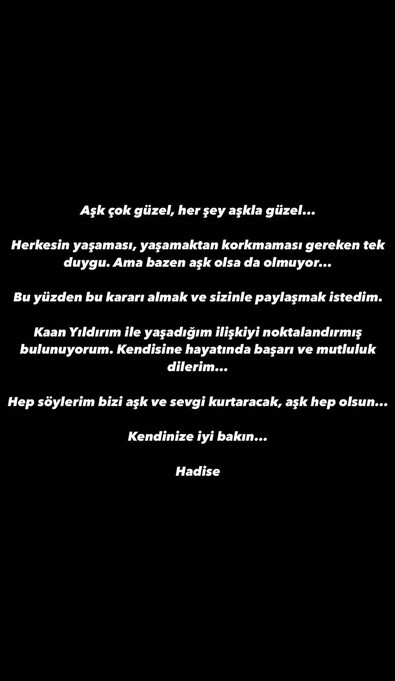 Hadise ve Kaan Yıldırım'dan müjde! Barıştılar! - Resim : 2