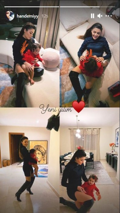 Hande Erçel süper mini elbisesiyle beğeni topladı! - Resim : 2