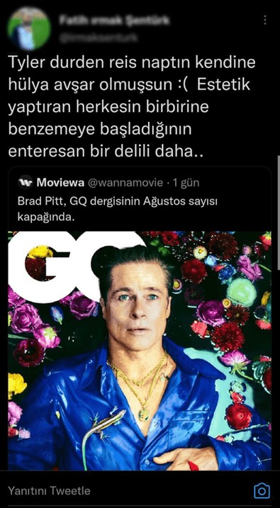 Brad Pitt'i görenler Hülya Avşar sandı! Son hali sosyal medyada gündemde - Resim : 1