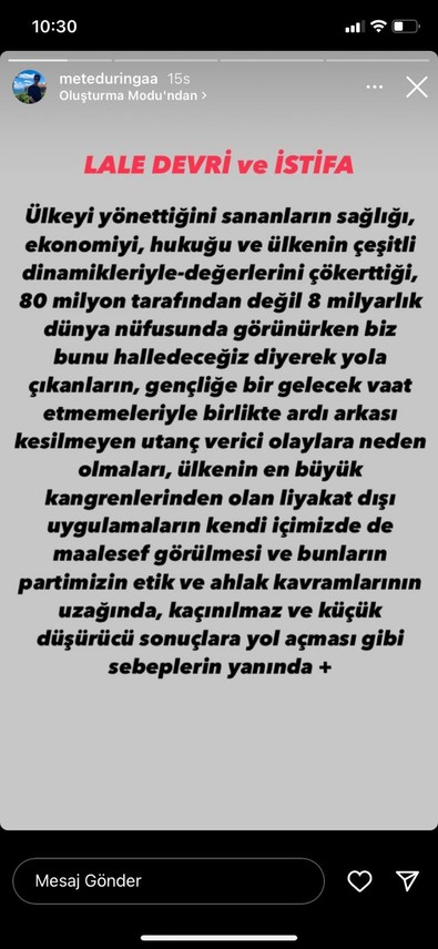 İmamoğlu mobingi istifa ettirdi! "Lale devri ve istifa" - Resim : 1