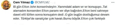Gösterisi iptal olan Cem Yılmaz'ın takipçisine verdiği yanıt olay oldu - Resim : 2