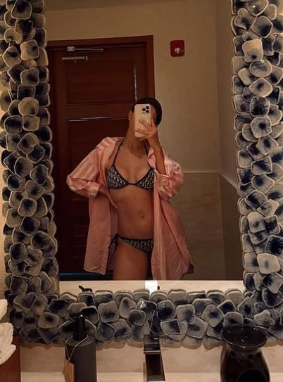 Fenerbahçe'nin yeni yengesi fiziğiyle görenleri büyüledi. Yıldız oyuncu Edson Alvarez'in eşinin bikinili fotoğrafları ortaya çıktı - Resim: 8