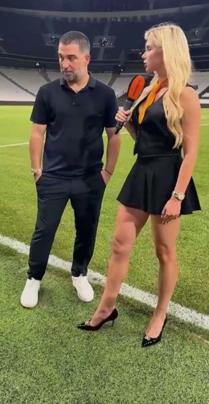 Ukraynalı muhabirden gözlerini kaçırmıştı! Aslıhan Doğan'dan eşi Arda Turan'ın o haline şaşırtan yorum - Resim: 1