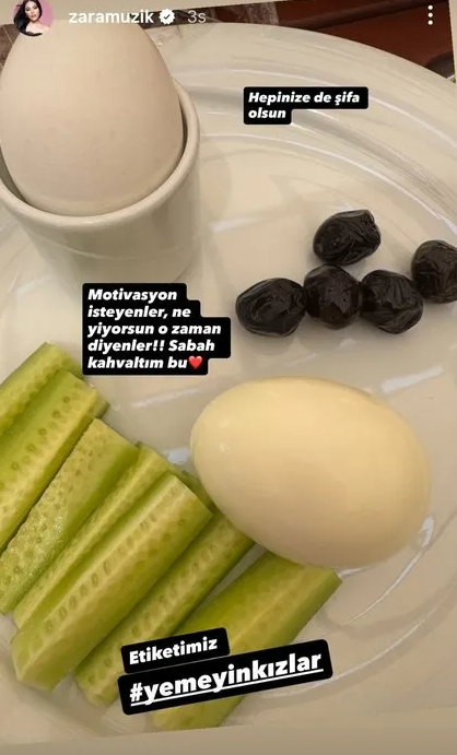 Türkücü Zara 16 kilo verdi! Kahvaltısını paylaşınca tüm sırrı ortaya çıktı - Resim: 6