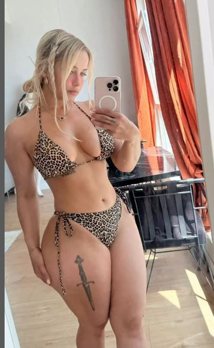En çok kazanan Türk OnlyFans fenomenleri arasındaydı! Gizem Bağdaçiçek'in kırmızı bikinili pozları takipçilerinin yüreğini hoplattı - Resim: 7