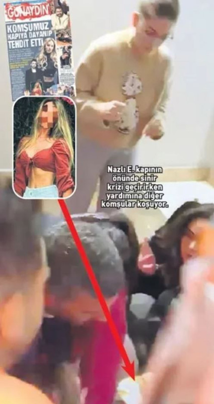 Derya Uluğ ve sevgilisi Asil Gök kabusu yaşadı! Komşu terörü kameraya anbean yansıdı - Resim: 7