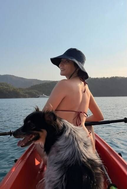 Aybüke Pusat ile Furkan Andıç tatilde aşka geldi! Romantik kareleri sosyal medyaya damga vurdu - Resim: 4