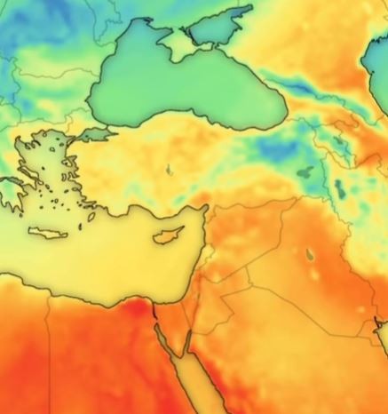 Türkiye'de çarşamba gecesi aynen bu şekilde değişecek. Çok ürkütücü - Resim : 1