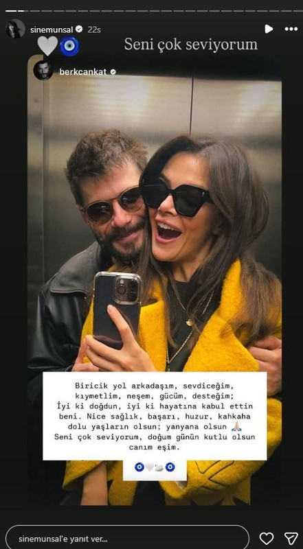 Sinem Ünsal'a sevgilisi Berk Cankat'tan romantik kutlama! Mesajındaki o detay dikkatlerden kaçmadı - Resim: 4