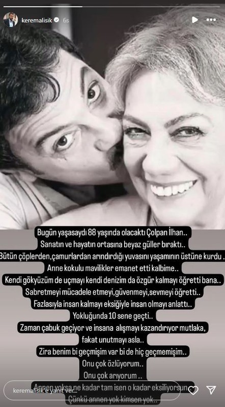Sadri Alışık'ın eşi Çolpan İlhan doğum gününde mezarı başında anıldı! Oğlu Kerem Alışık'ın duygu dolu paylaşımı yürek burktu - Resim: 4