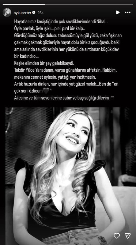 Öykü Serter'den Nihal Candan'a acı veda! "Keşke elimden bir şey gelebilseydi!" - Resim: 6